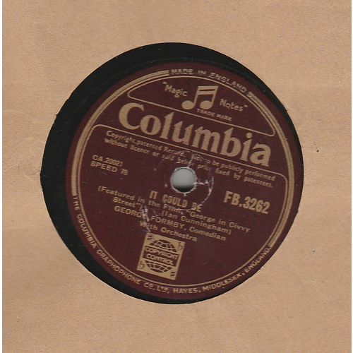 It Could Be / We've been a Long Time George Formby 1946