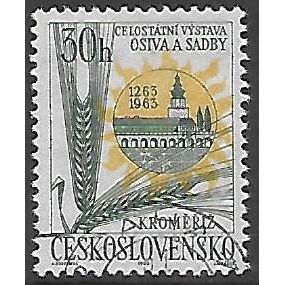 Mi 1410: National Agricultural Exhibition, Kroměříž.