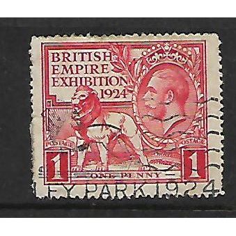 GREAT BRITAIN 1924 BRITISH EMPIRE EXHIBITION 1d SCARLET SG 430 FINE USED