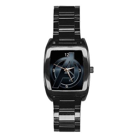 Marvel Avengers Black Barrel Watch [38730428]