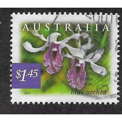 AUS 2003 $1.45 'FLORA AND FAUNA - BLUE ORCHID' FINE USED (EBID68-385)