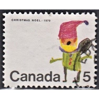 CANADA, 1970 5c Christmas, SG 665 (Scott #519), used