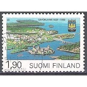 Finland 1989 Michel 1089 O Cote (2013) 0.75 Euro Vue de Savonlinna Cachet rond