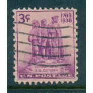 Used 837 3c Northwest Territory Fine NA1602