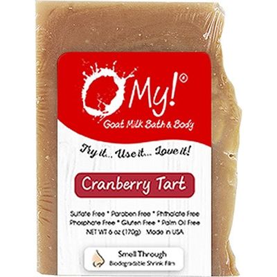 O My! Goat Milk Soap Bar - Made with Farm-Fresh Goat Milk - Moisturizes skin ...