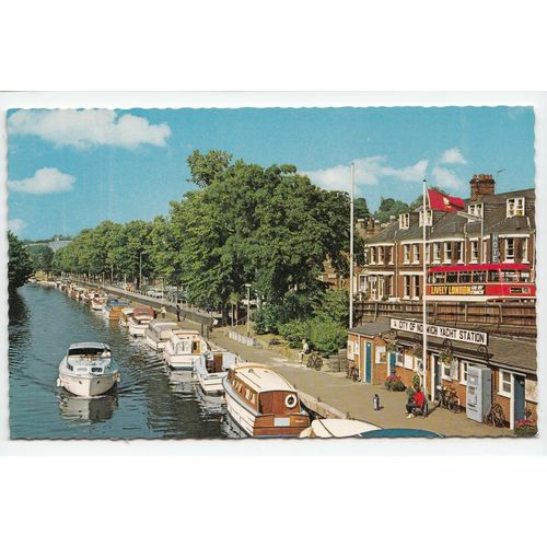 City of Norwich Yacht Station Postcard 8954