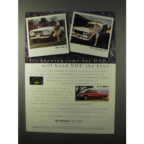 1995 Toyota 4x2 Xtrcab DX Truck Ad - Some Day