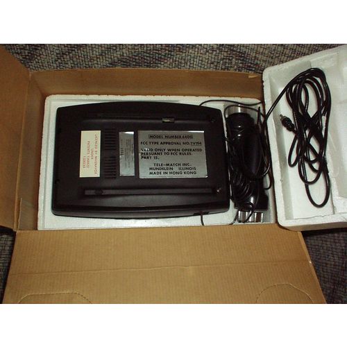 Vintage Tele-Match 4 Television Computer Games Model 4400 (Tennis/Hockey/Balls)