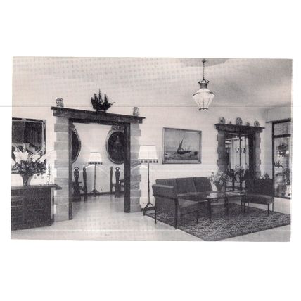 GALEON HOTEL, SITGES, Spain unused postcard =