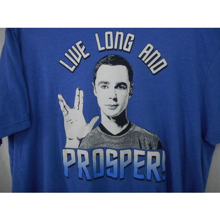 T Shirt Big Bang Theory Live Long and Prosper 3X