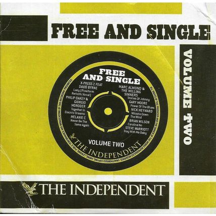 Free and Single Volume Two - Promotional CD from the Independent newspaper