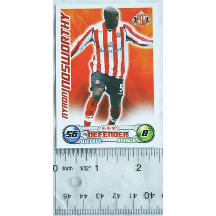 2008/09 Topps Match Attax Trading Card - Nyron Nosworthy, Sunderland
