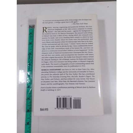 Mozart by Marcia Davenport 1995 paperback barnes & nobel