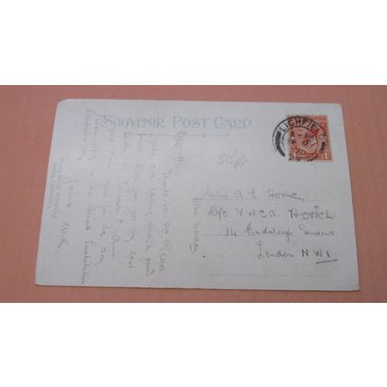 1920 fr Postcard - Lichfield Cathedral, Staffordshire