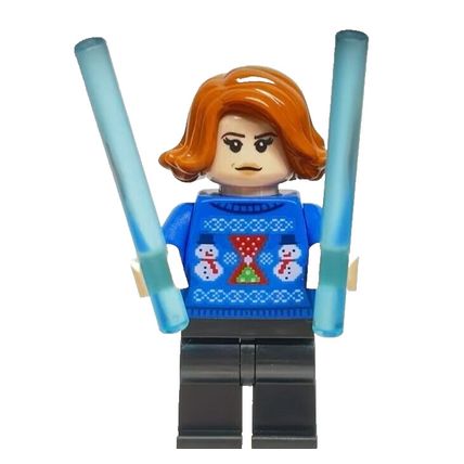 NEW Lego Marvel Holiday Black Widow Minifigure