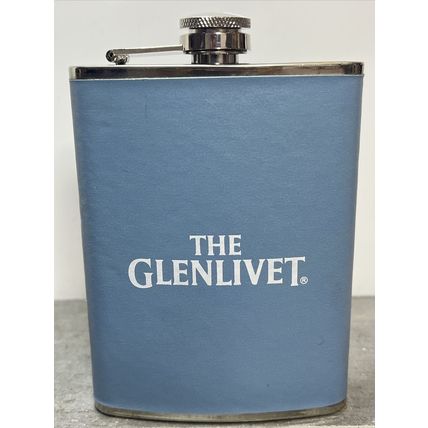 The Glenlivet Portable Pocket Liquor Alcohol Flask EMPTY Collectable Drinkware