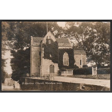 St Martin's Church, Wareham, Dorset, 1948 - RP Postcard