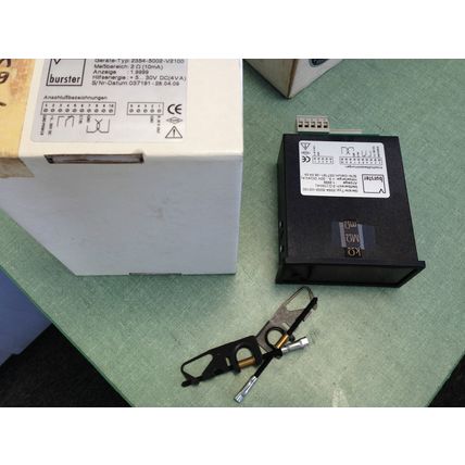 NEW BURSTER 2354-5002-V2100 DIGITAL PANEL METER,TC
