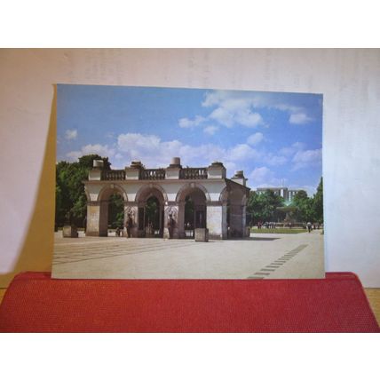 WARSAW, WARSZAWA, POLAND used vintage postcard =