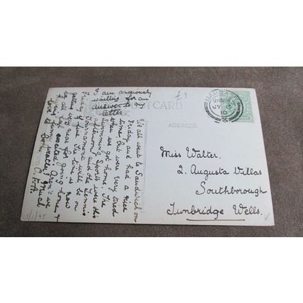 1910 fr Real Photo Postcard - The Old Gateway, Sandwich - Kent