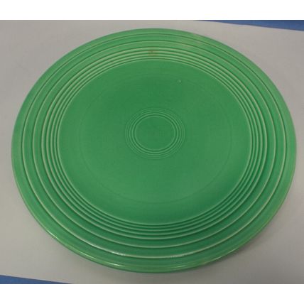 Rare Unmarked Excellent Vintage Fiesta Fiestaware Green 9 1/2" Plate 1930's