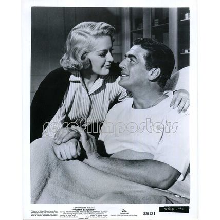 VIOLENT SATURDAY 1955 Victor Mature, Margaret Hayes, Lee Marvin 8 10x8 STILLS