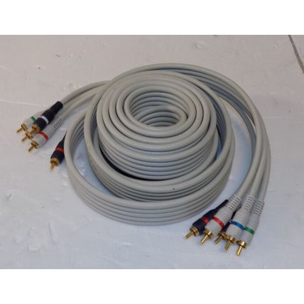 Python Digital Video Link HDTV High Resolution Component Video Cable 12'