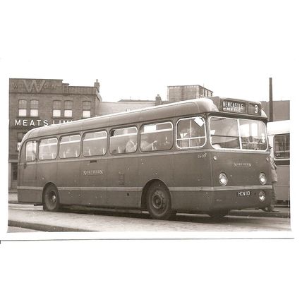 Black & White Photograph of Northern General Transport Co. Ltd. - HCN 110