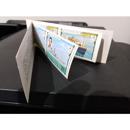 ANGUILLA 1977 STAPLED $8.70 BOOKLET SB1 SILVER JUBILEE QUEEN ELIZABETH II MINT