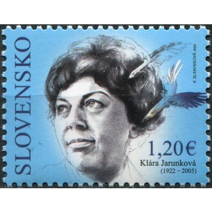 Slovakia. 2022. Klara Jarunkova, writer (MNH **) Stamp