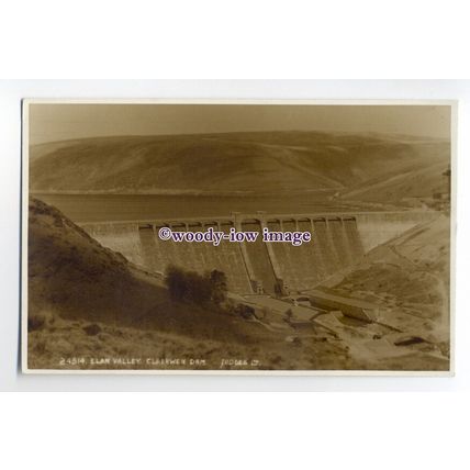 Ju932 - Elan Valley , Claerwen Dam - Judges postcard 24514