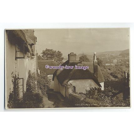 Ju573 - Churchtown , Minehead , Somerset , Judges postcard 925