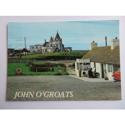 John O Groats Hotel, Caithness, Scotland Postcard