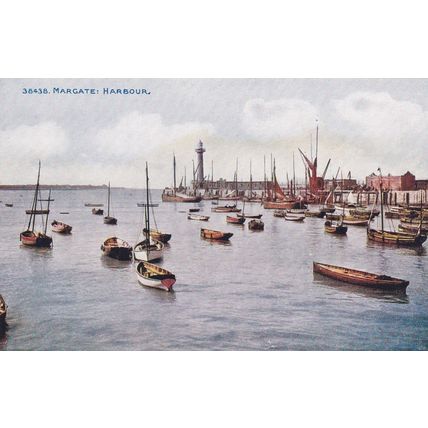 E771 MARGATE HARBOUR - SAILING BARGE