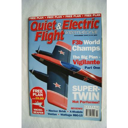 2003 Quiet & Electric Flight Magazine - November + Plans