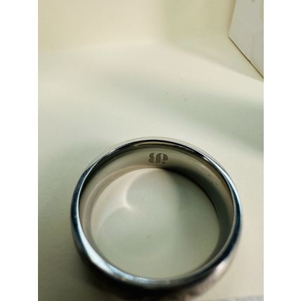 NIB Bomb Party Sz13 Revealed BP Ring RBP3658 Mountain High Titanium & Grey Wood