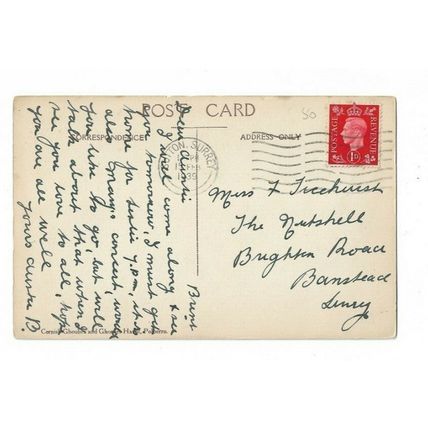 Polperro, Showing Hugh Walpoles Cottage, Cornwall, Postcard.