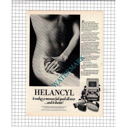 Helancyl VINTAGE ADVERT - 1980