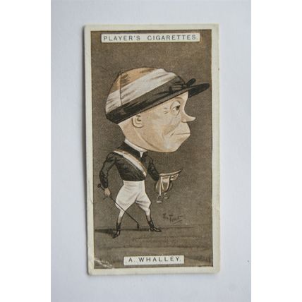 1925 Players Racing Caricatures No. 39 Albert Whalley