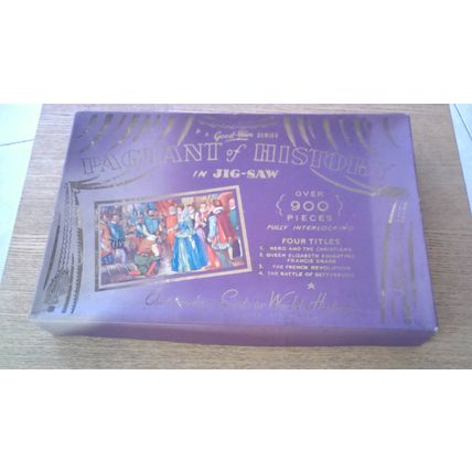 QUEEN ELIZABETH KNIGHTING FRANCES DRAKE Jigsaw Puzzle (900+ Piece) VINTAGE