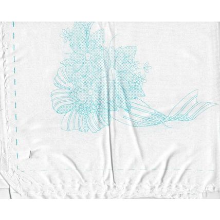 Dresser Scarf Dimensions 72902 Ribbon & Daisies Stamped Cross Stitch Kit 14x37”