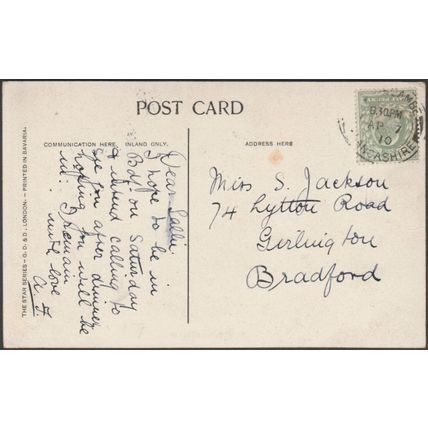 Newby Bridge, Windermere, Lancashire, 1910 - GD&DL Postcard