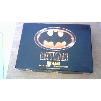 BATMAN: THE GAME (1989 Movie Tie-In) Paul Lamond Games (Vintage 1989) SEE NOTES