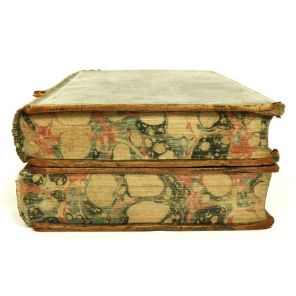 Poems Of Ossian Antique 1803 Georgian Leather Book Set - Macpherson