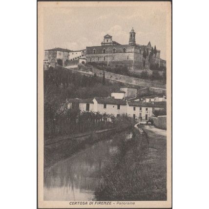 Panorama, Certosa di Firenze, c.1910s - PGFF Cartolina