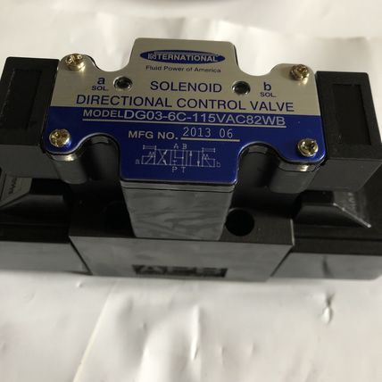 INTERNATIONAL DG03-6C-115VAC82wb, Directional SOLENOID VALVE,Ap