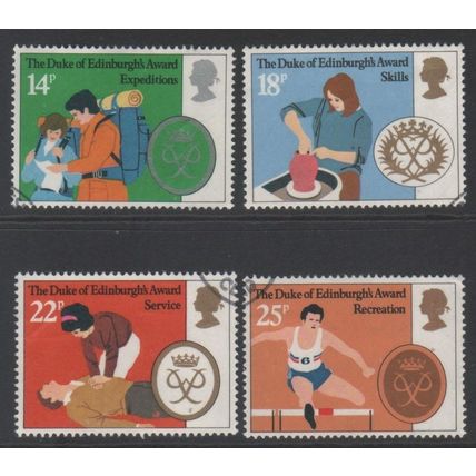 LOT#438 – GB QEII 1981, “ANNIV DUKE OF EDINBURGH’s AWARD SCHEME” FDI, FINE USED