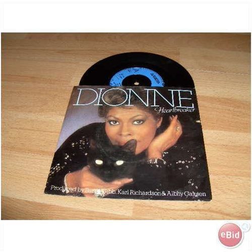 dionne warwick,heartbreaker  . 1982 7" p/s.arista,
