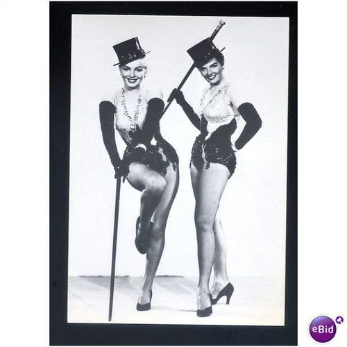 Cinema 232-050 MARILYN MONROE & JANE RUSSELL Postcard by Classico