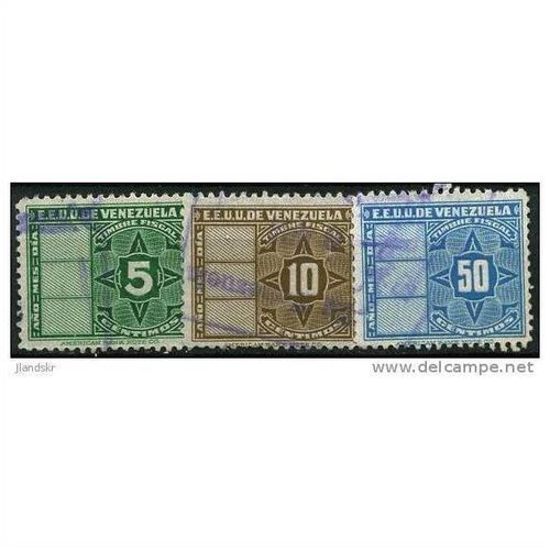 1947 3 different values - #2 fine used (o)